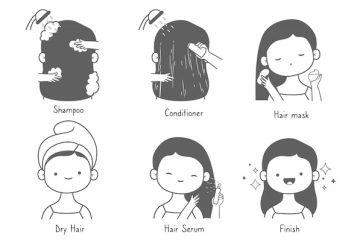 Hair care routine